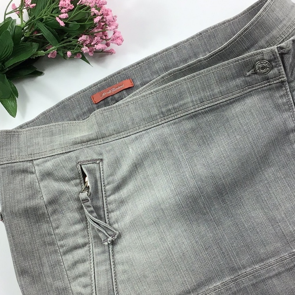 7FAM Jean Skirt - Picture 2 of 7